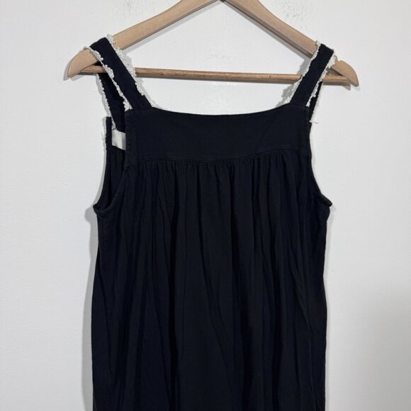 Eileen West Black Sleeveless Chemise Nightgown Dress Women’s M Sleepwear - Picture 3 of 6